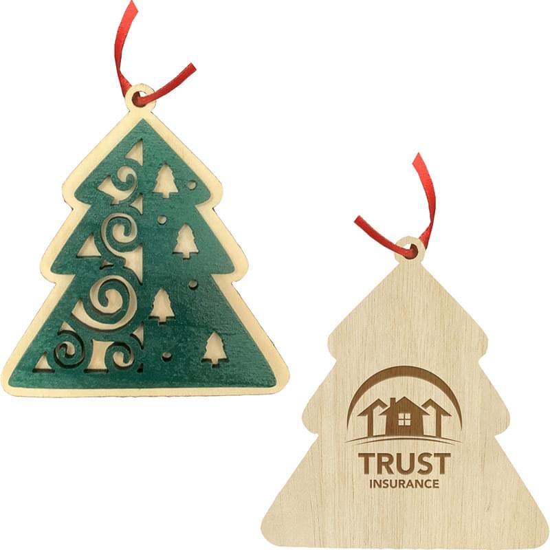 Layered Wood Ornament
