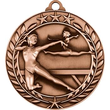 Stock Small Academic & Sports Laurel Medals