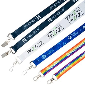 Dye Sublimated Lanyards - 3/4" W x 36" L