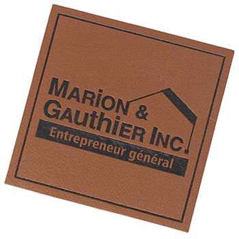 Leather Patch - 4" W x 4" L